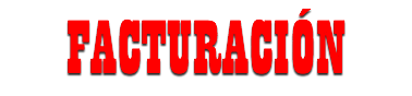 FACTURACIÓN