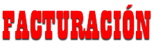 FACTURACIÓN